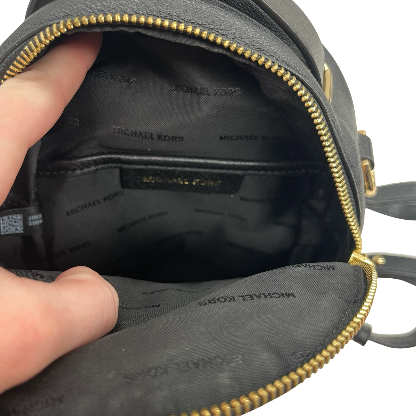 Backpack Designer By Michael Kors In Black, Size:Small
