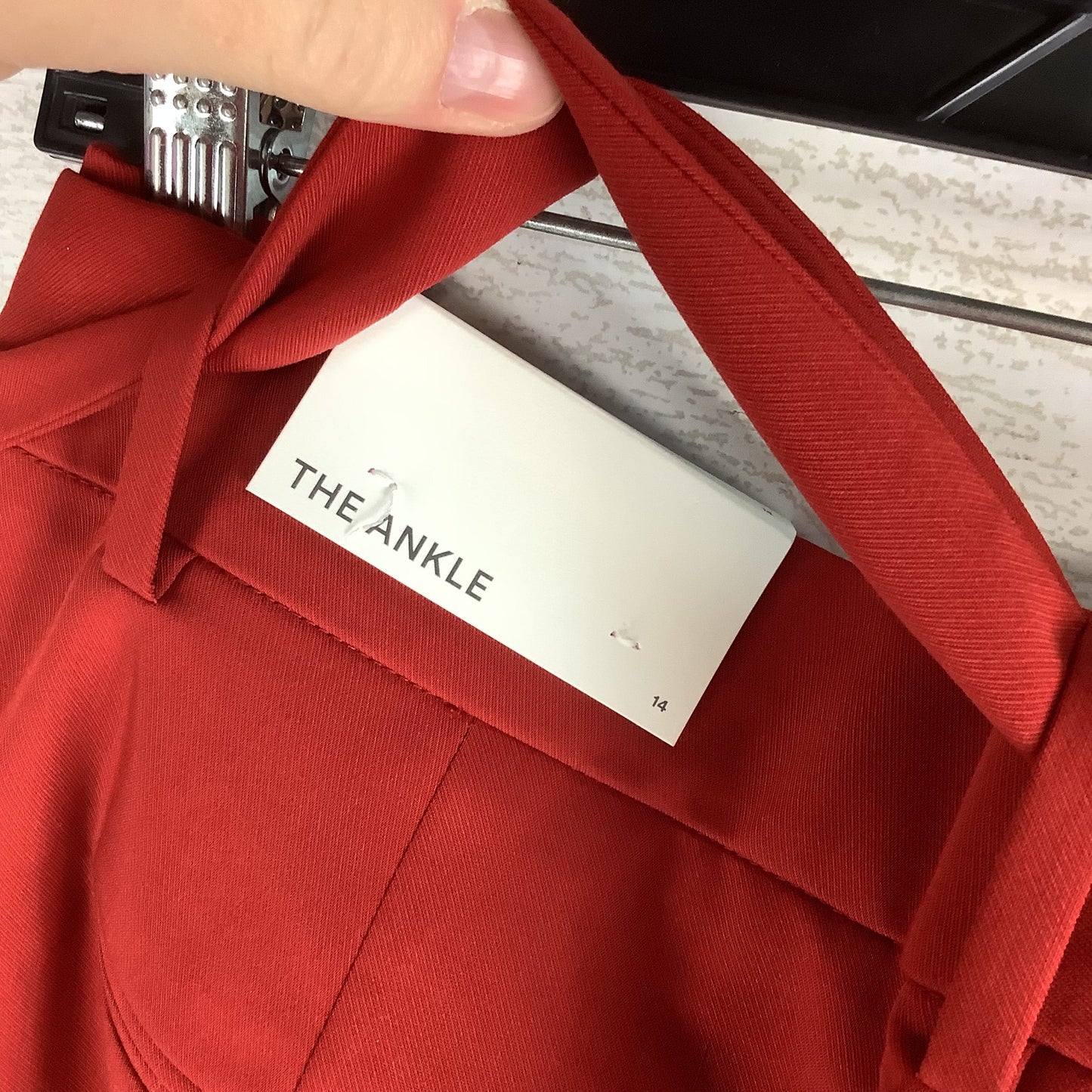 Pants Dress By Ann Taylor In Red, Size: 14