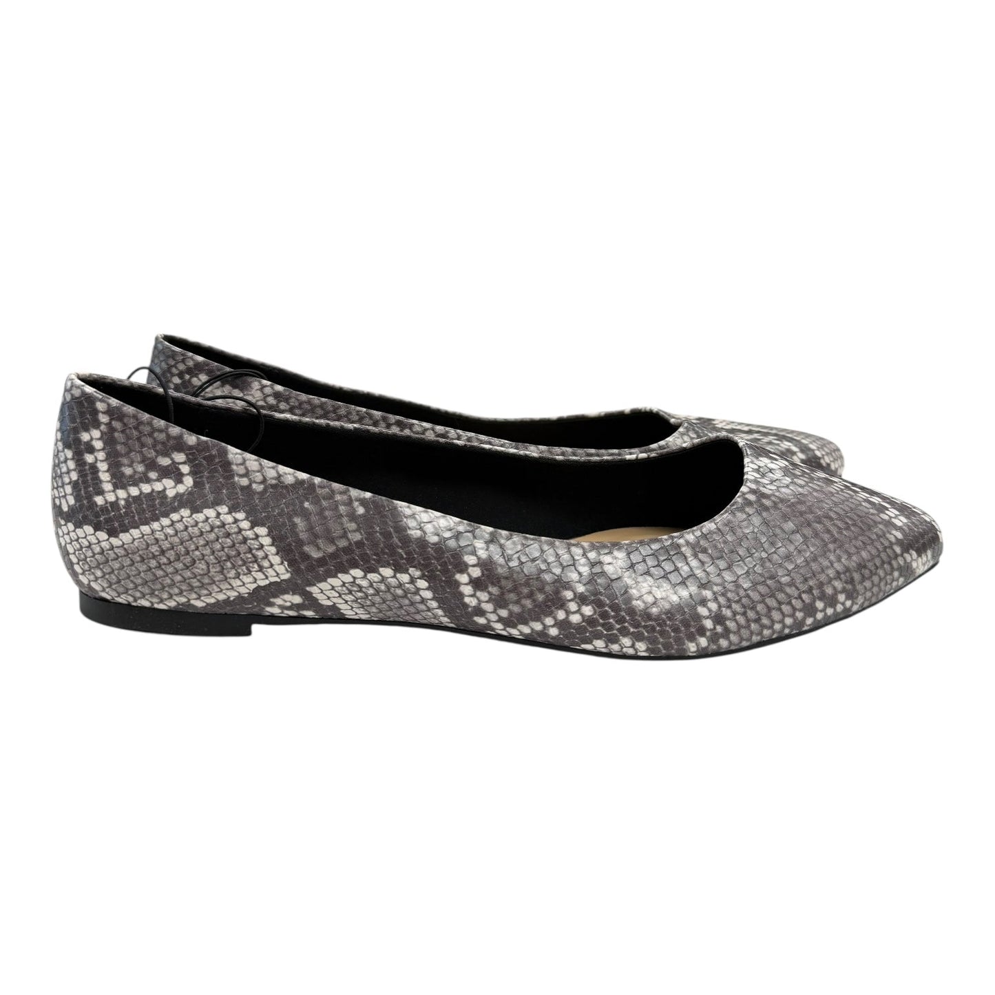 Shoes Flats By A New Day In Snakeskin Print, Size:11