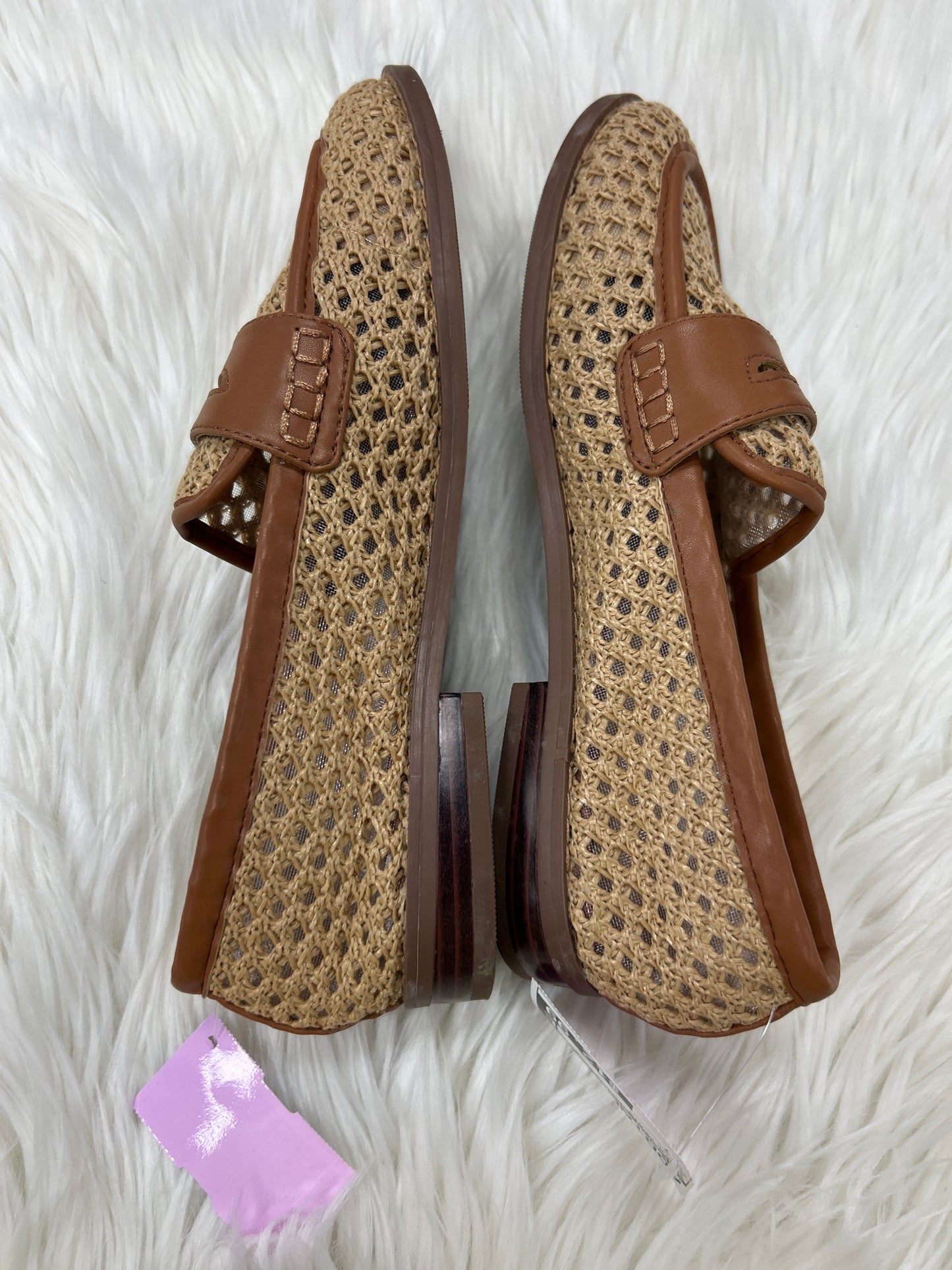 Shoes Flats By Universal Thread In Bronze, Size:7