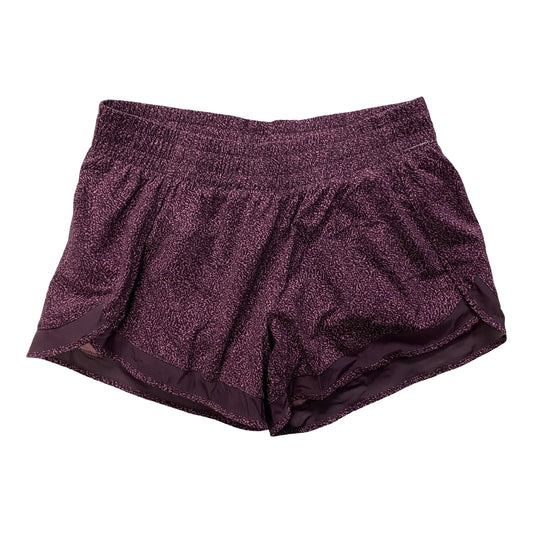 Athletic Shorts By Athleta In Purple, Size:S