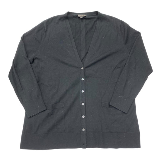 Sweater Cardigan By Banana Republic In Black, Size:Xl