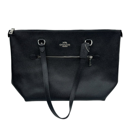 Handbag Designer By Coach In Black, Size:Medium