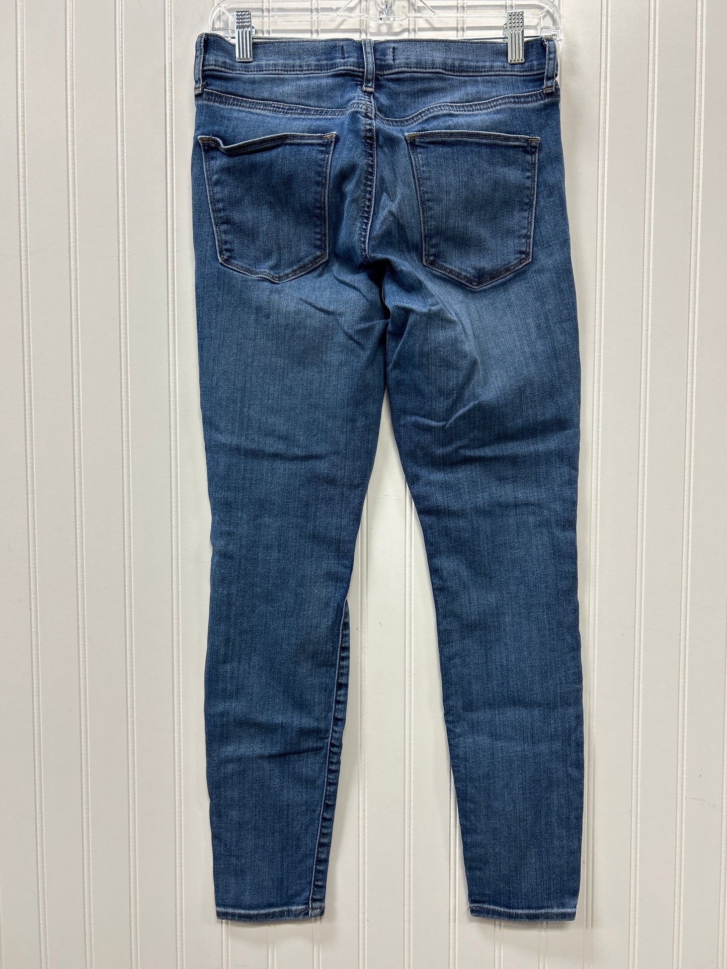 Jeans Skinny By Gap In Blue Denim, Size:6