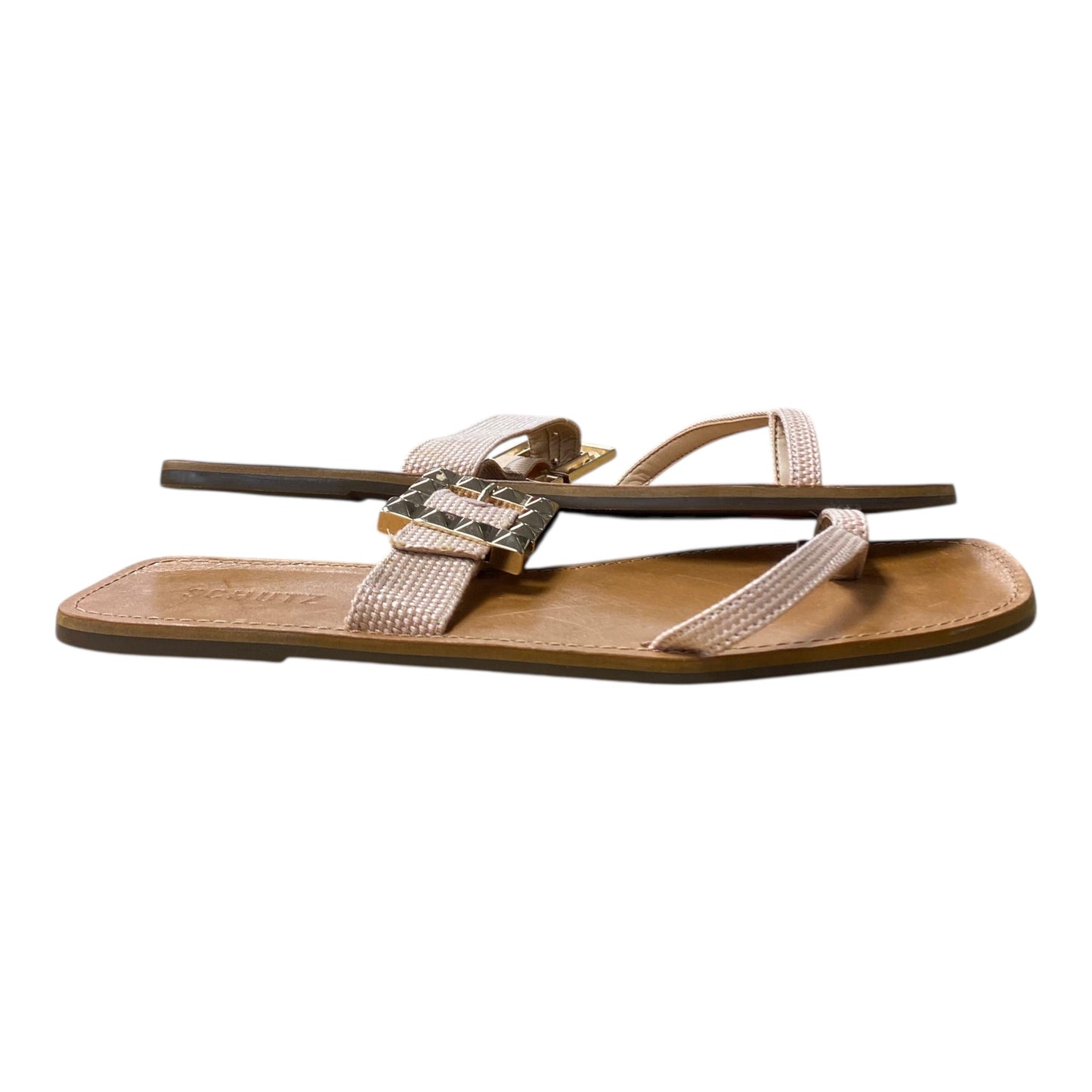 Sandals Flats By Schutz In Tan, Size:11