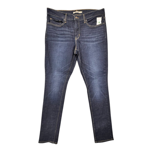 Jeans Skinny By Levis In Blue, Size:14