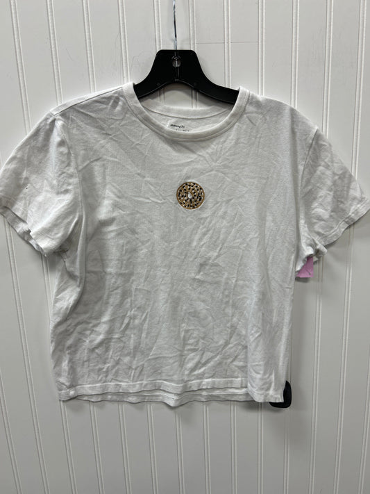 Top Ss Basic By Abercrombie And Fitch In White, Size:M