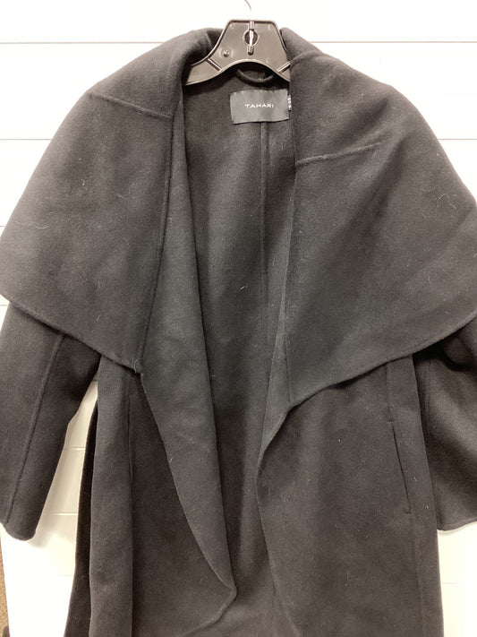 Coat Peacoat By Tahari In Black, Size:M