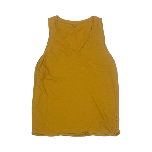 Tank Top By Madewell In Yellow, Size:S