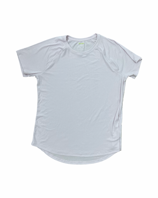 Top Ss Basic By Tek Gear In Pink, Size:L