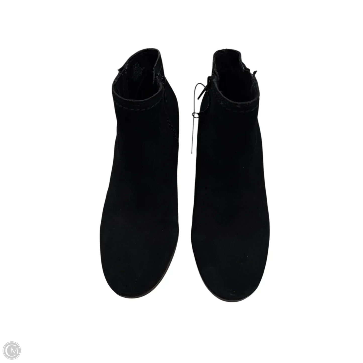 Boots Ankle Heels By Lucky Brand In Black & Brown, Size: 7.5