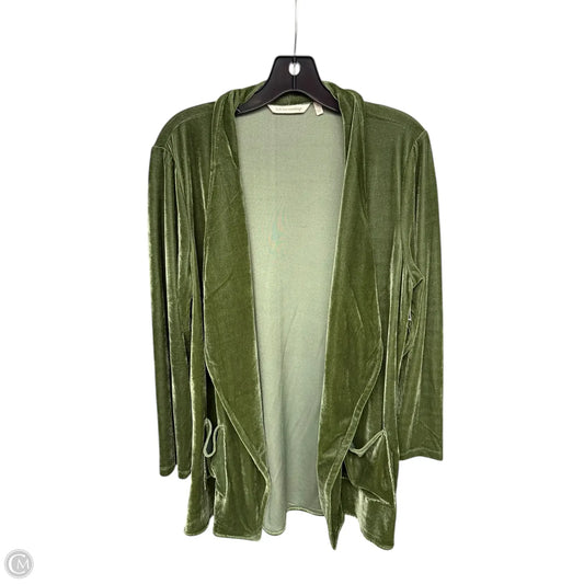 Blazer By Soft Surroundings In Green, Size: L