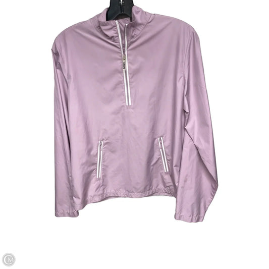 Jacket Windbreaker By Clothes Mentor In Purple, Size: S