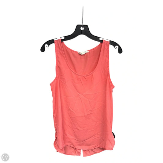 Top Sleeveless By Pink Rose In Coral, Size: L