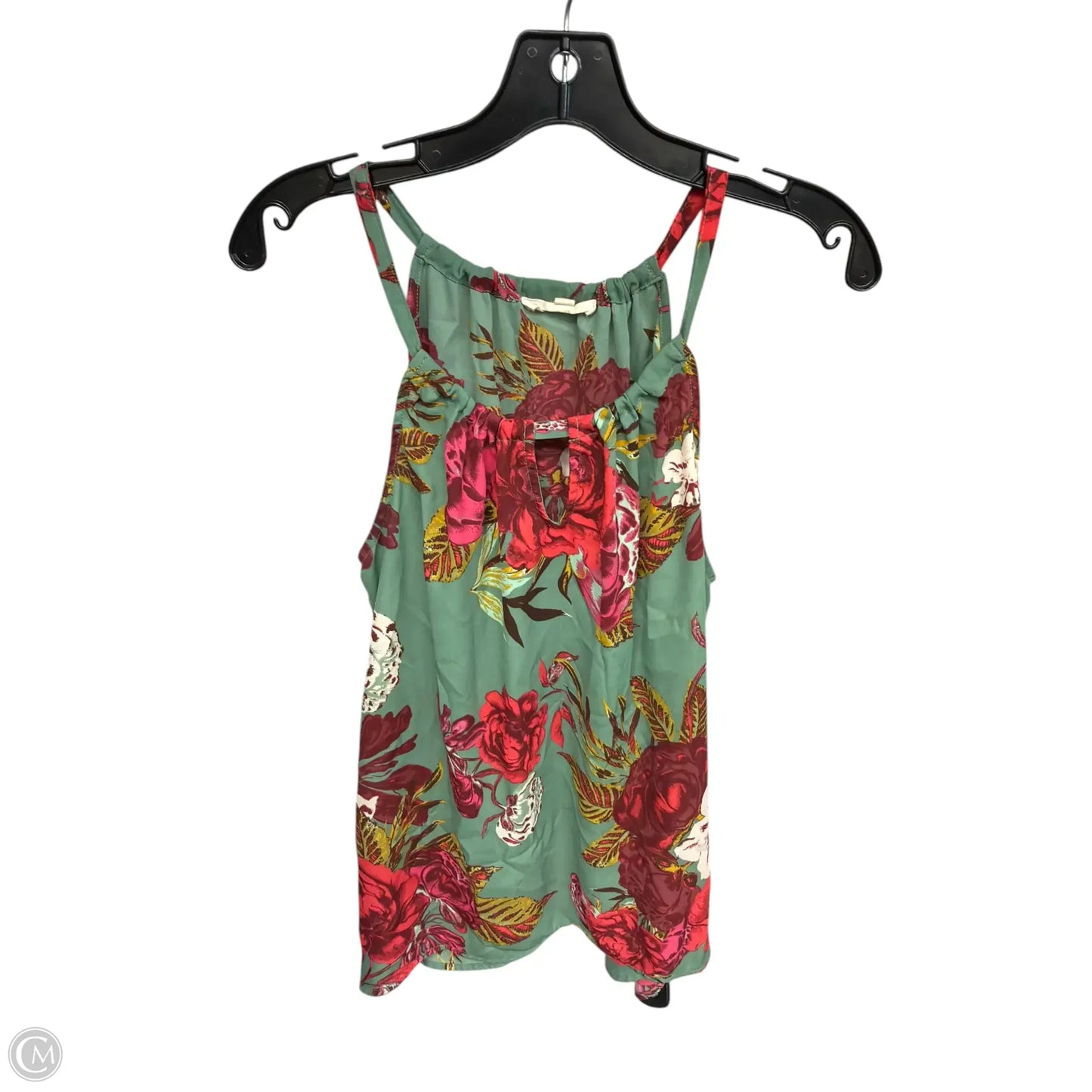 Top Sleeveless By Clothes Mentor In Floral Print, Size: L