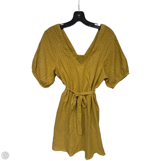 Dress Casual Midi By Banana Republic In Brown, Size: S