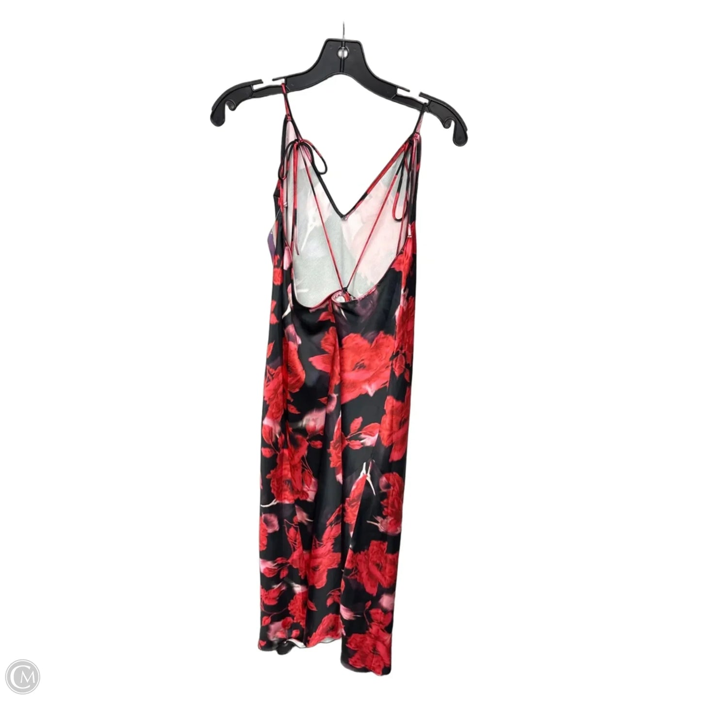 Dress Casual Maxi By Victorias Secret In Black & Red, Size: Xl