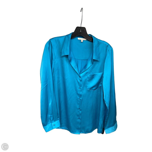 Top Long Sleeve By Skies Are Blue In Blue, Size: M