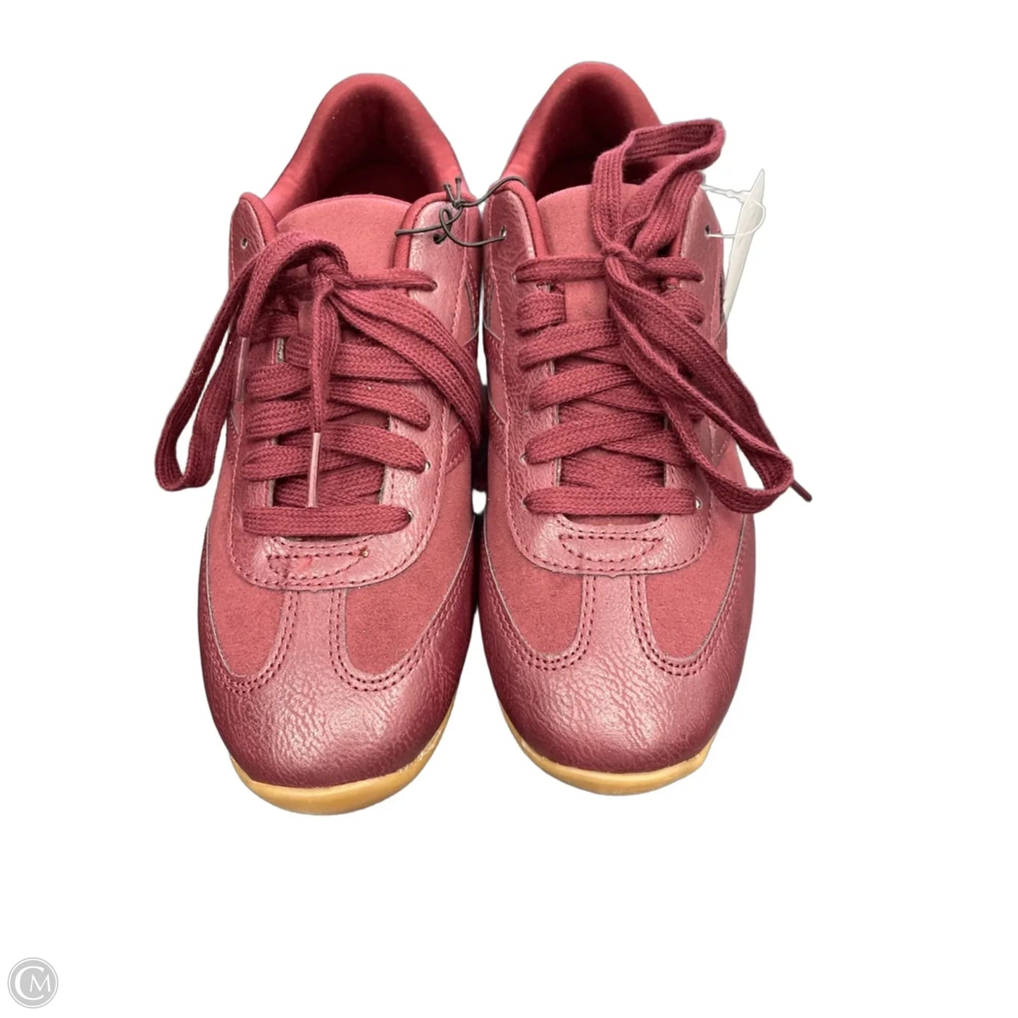 Shoes Athletic By Time And Tru In Maroon, Size: 8