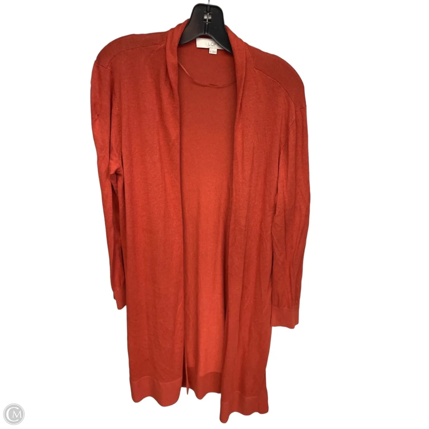 Cardigan By Loft In Orange, Size: Xl