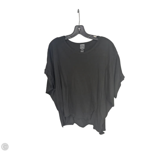 Top Short Sleeve By Clara Sun Woo In Black, Size: M