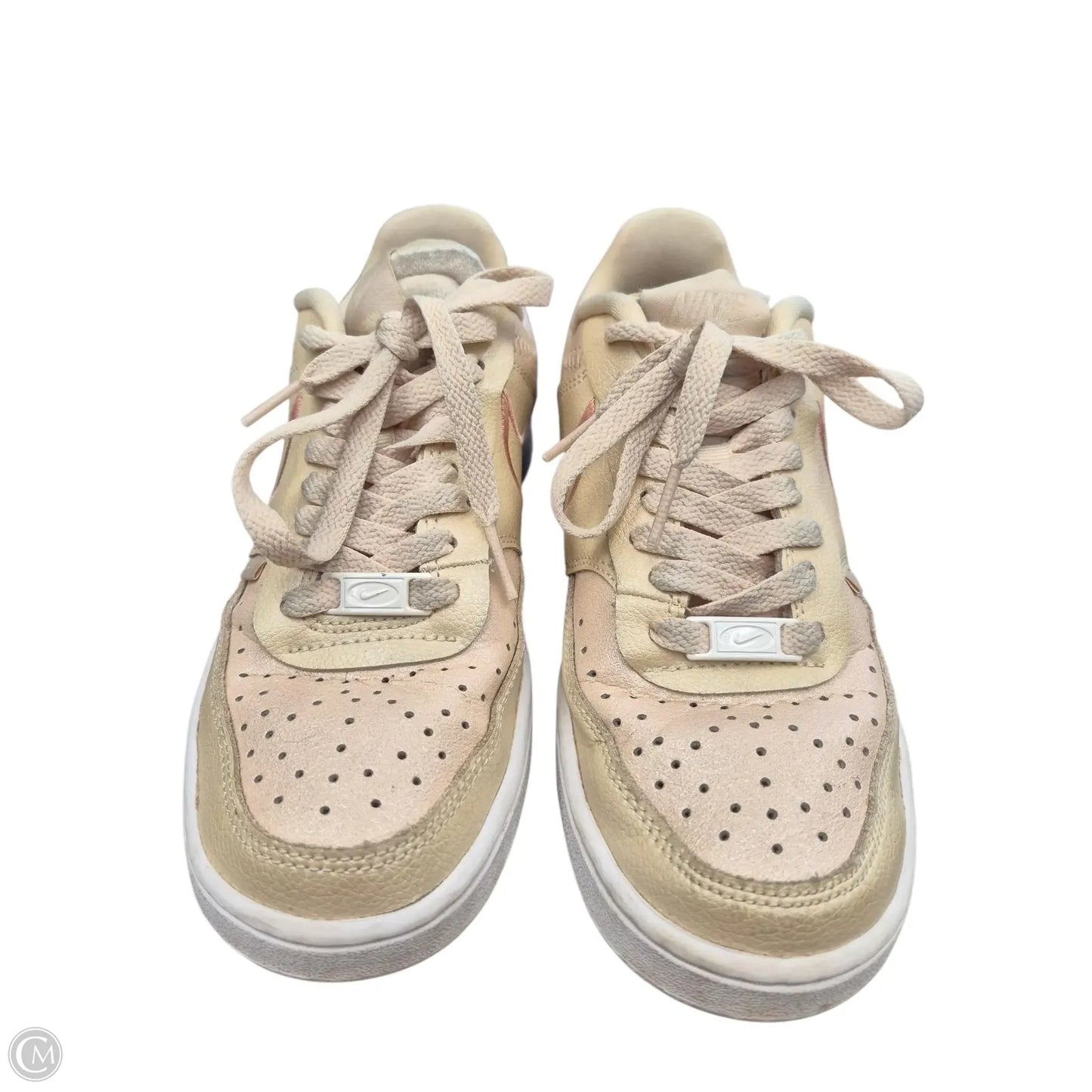 Shoes Athletic By Nike In Beige, Size: 7