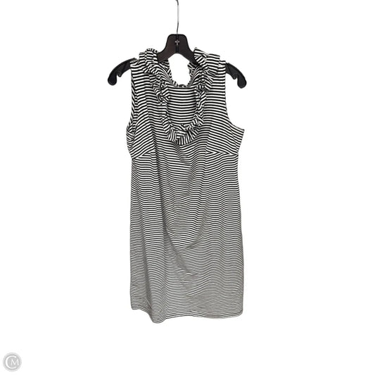 Dress Casual Midi By Talbots In Striped Pattern, Size: 1x