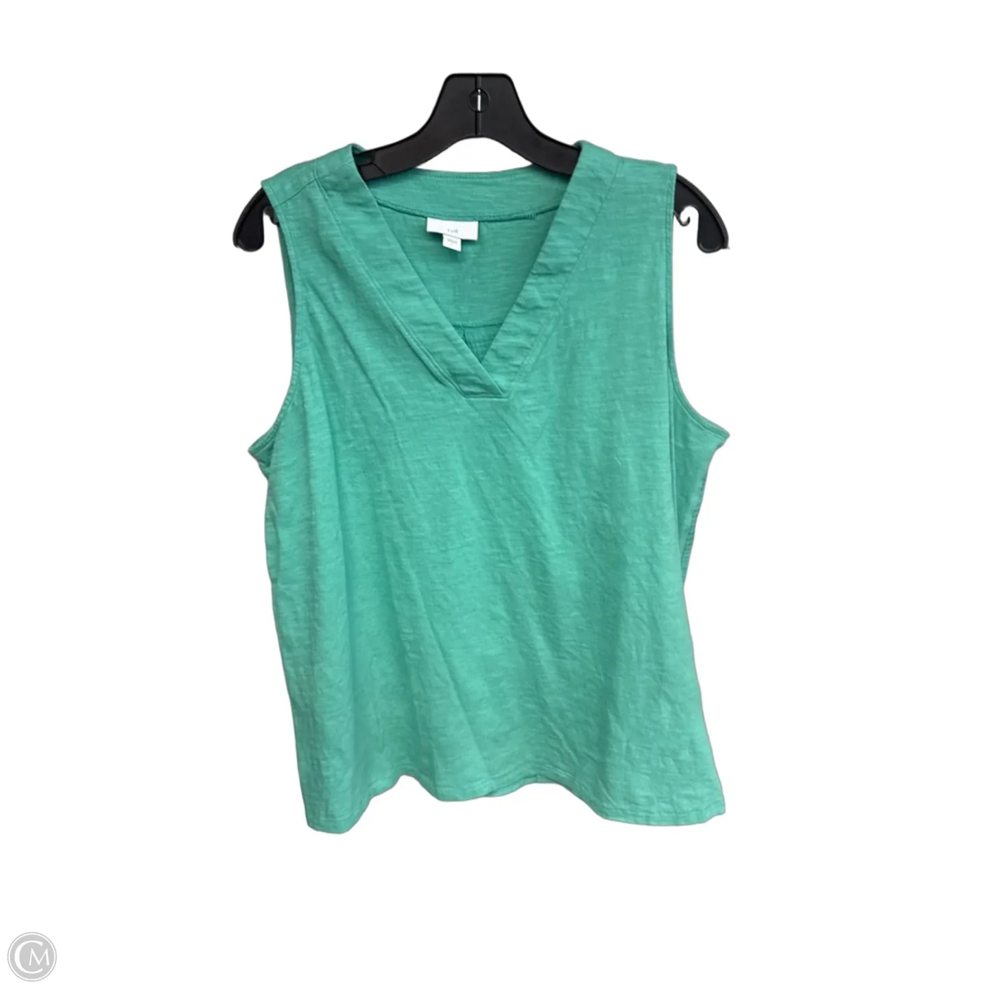 Top Sleeveless By J. Jill In Green, Size: L