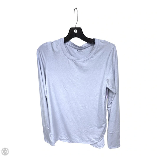 Athletic Top Long Sleeve Crewneck By Athleta In Purple, Size: S