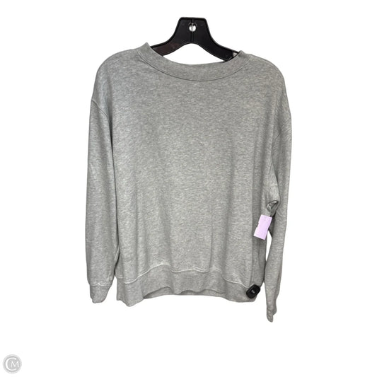 Sweatshirt Crewneck By Gap In Grey, Size: M