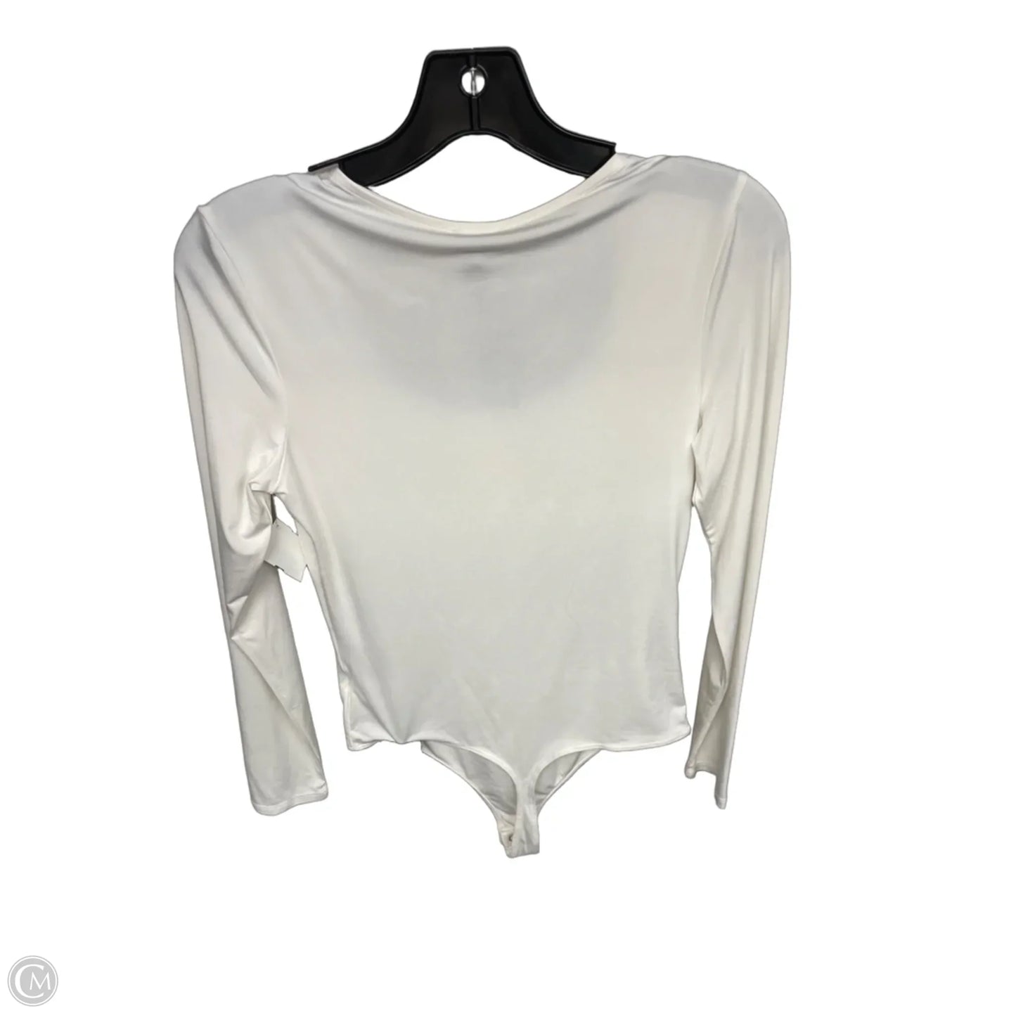 Bodysuit By Express In Ivory, Size: M