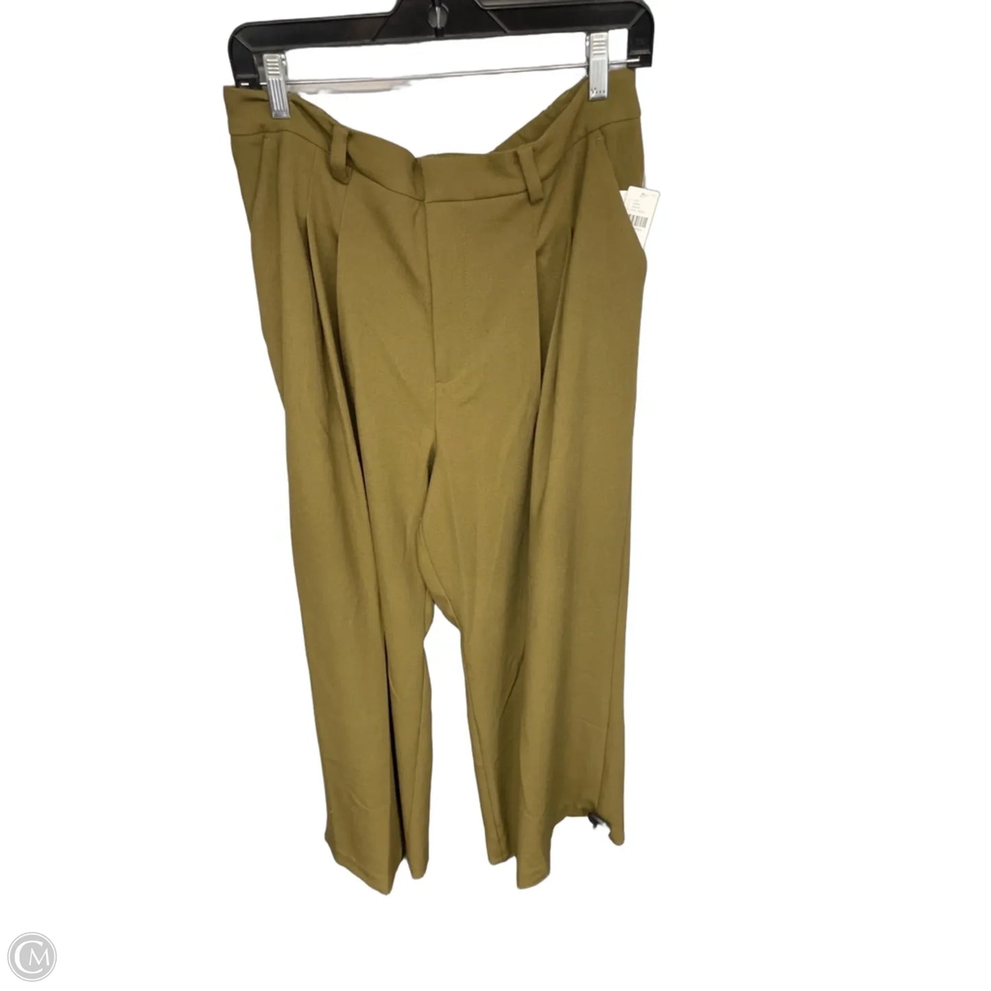 Pants Wide Leg By Maeve In Green, Size: L