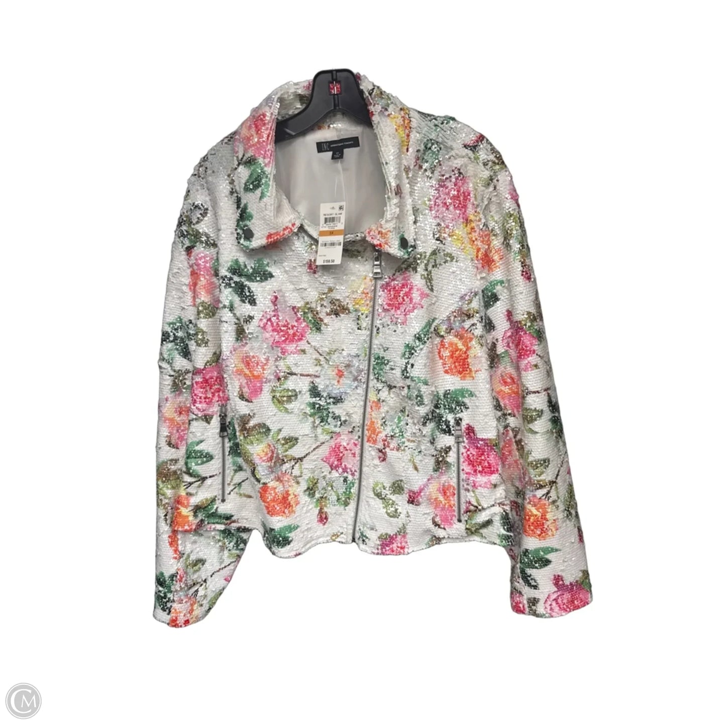 Jacket Other By Inc In Floral Print, Size: 3x