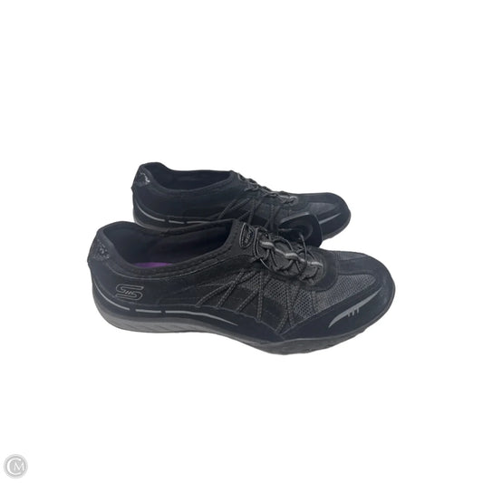 Shoes Athletic By Skechers In Black, Size: 9