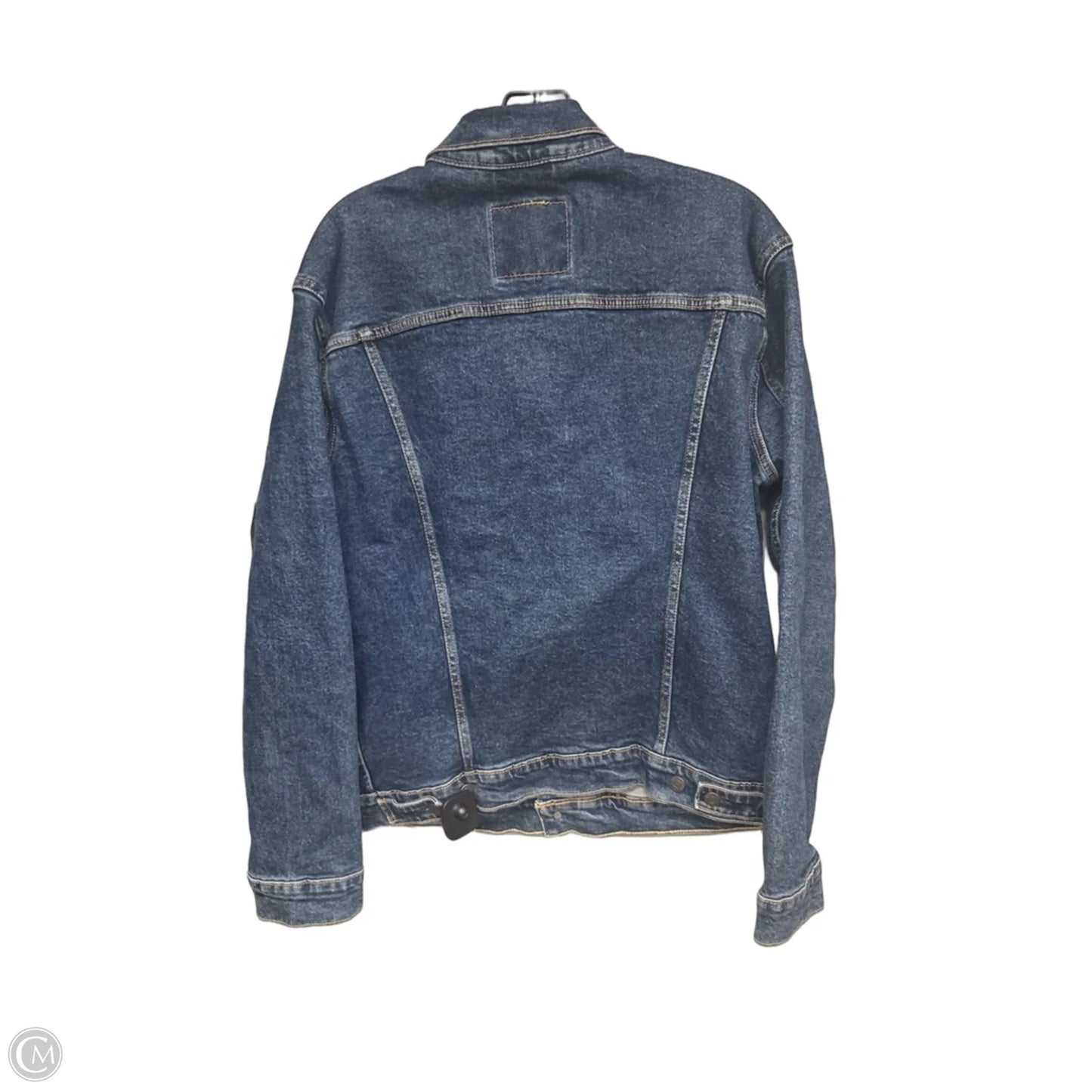 Jacket Denim By Levis In Blue Denim, Size: L