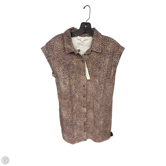 Dress Casual Midi By She + Sky In Animal Print, Size: S