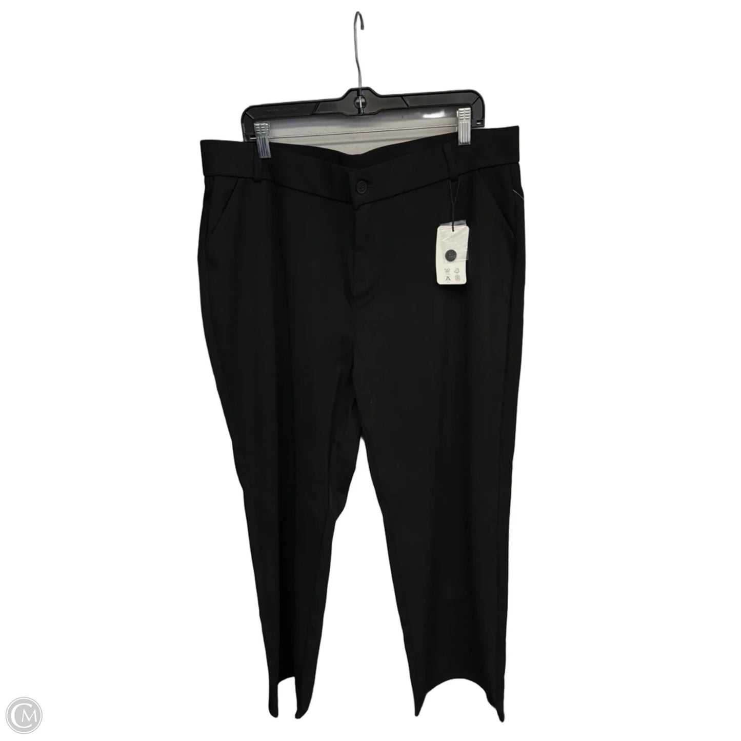 Pants Wide Leg By Clothes Mentor In Black, Size: 18