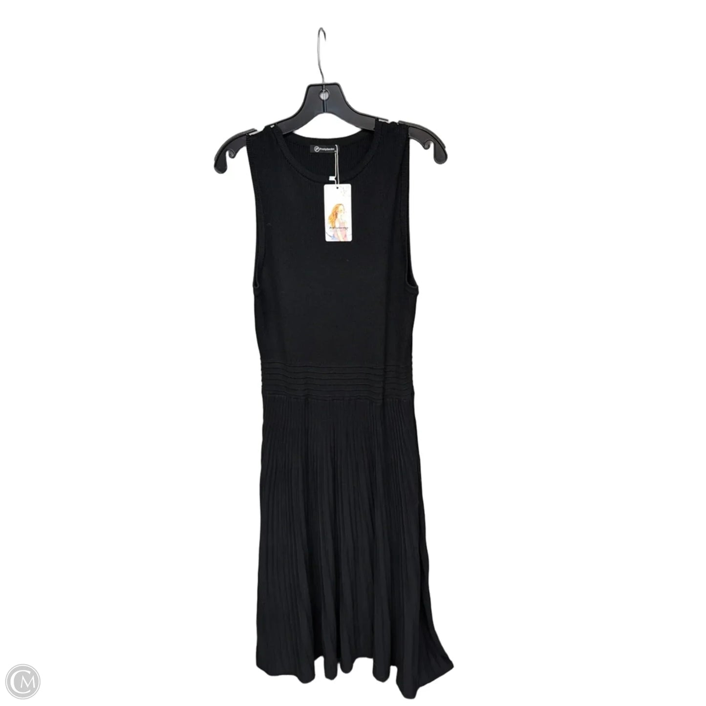 Dress Casual Midi By Prettygarden In Black, Size: Xl