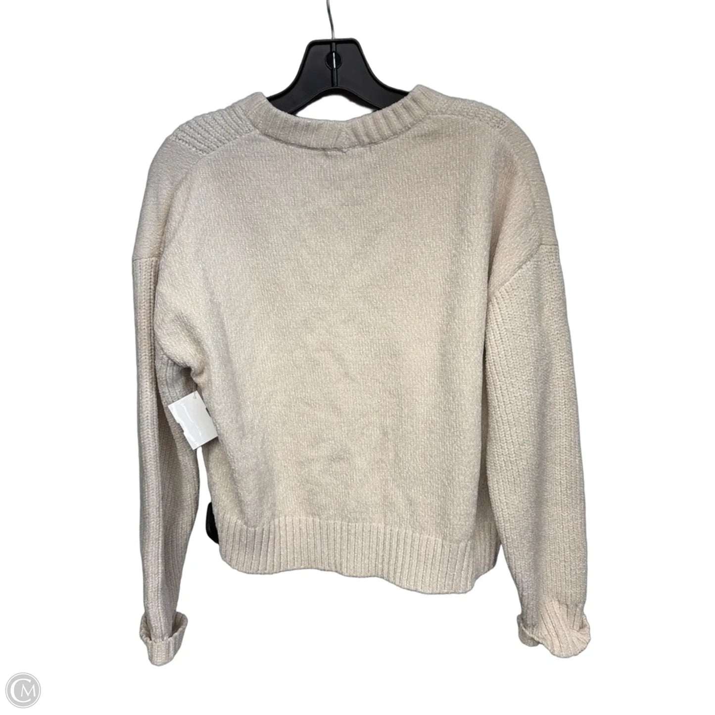 Cardigan By Evereve In Cream & Silver, Size: S