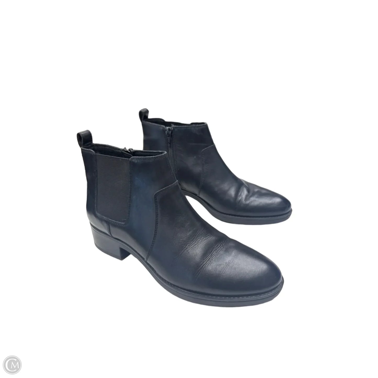 Boots Ankle Flats By Geox Shoes In Black, Size: