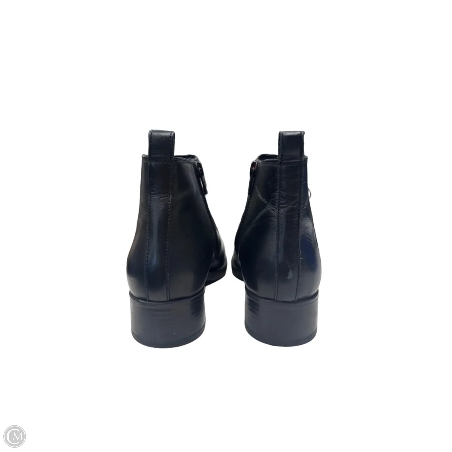 Boots Ankle Flats By Geox Shoes In Black, Size: