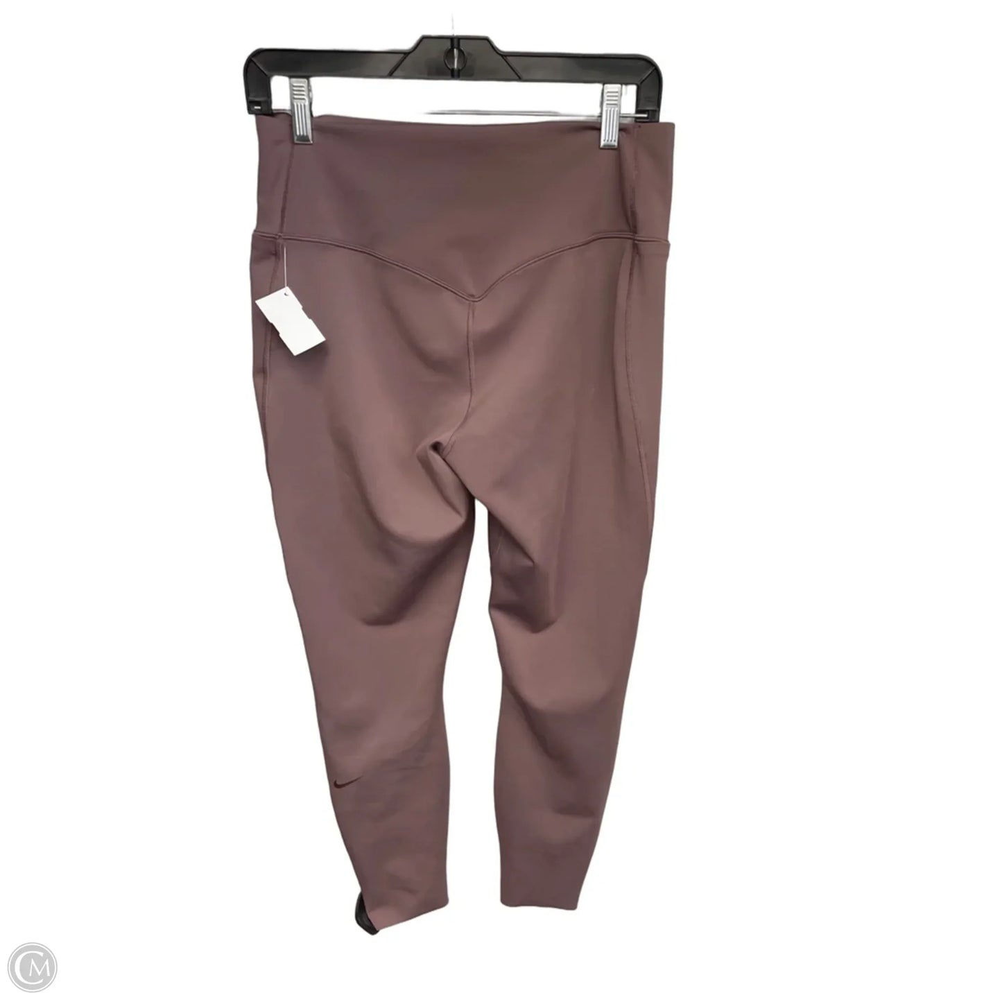 Athletic Pants By Nike In Mauve, Size: L