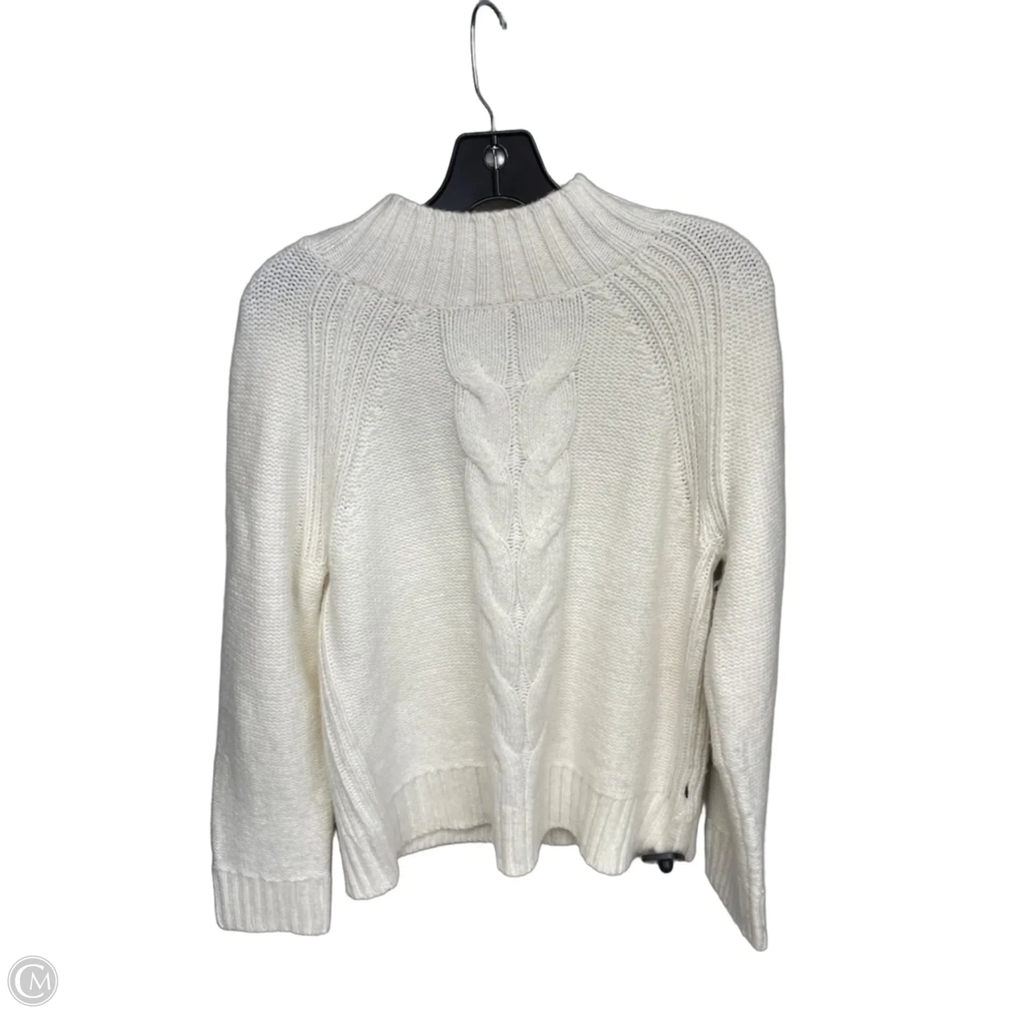 Sweater By Tommy Hilfiger In Cream, Size: L