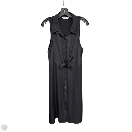 Dress Casual Maxi By Nine West Apparel In Black, Size: Xl