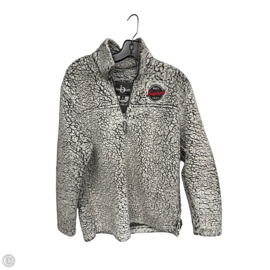 Sweatshirt Collar By Clothes Mentor In Grey, Size: S