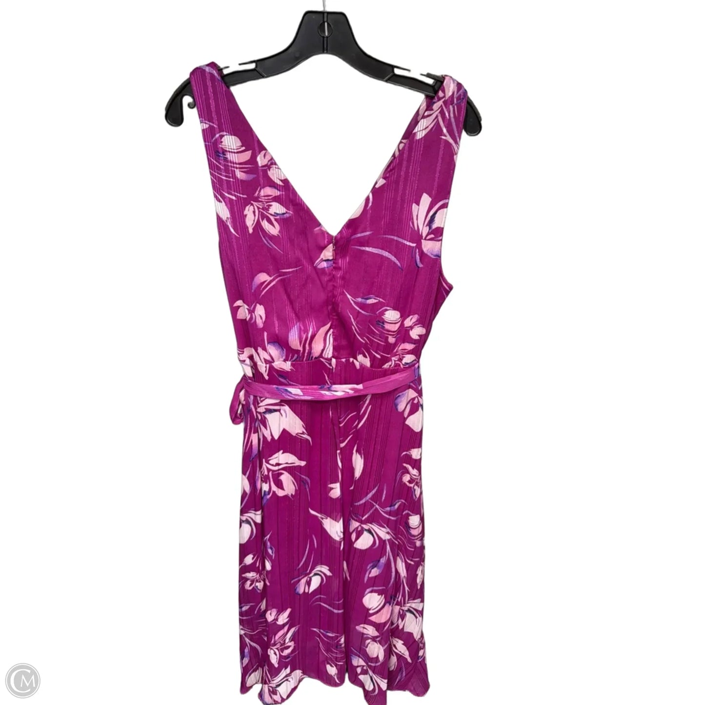 Dress Party Long By Dkny In Purple, Size: 14