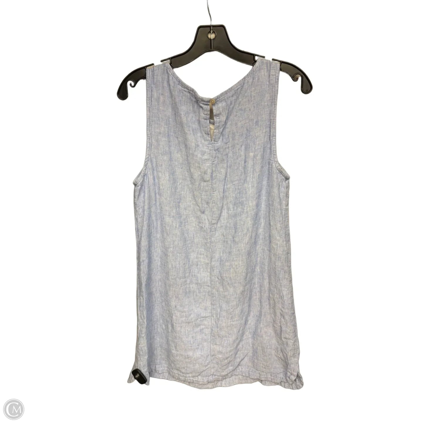 Dress Casual Short By Beachlunchlounge In Blue & White, Size: M