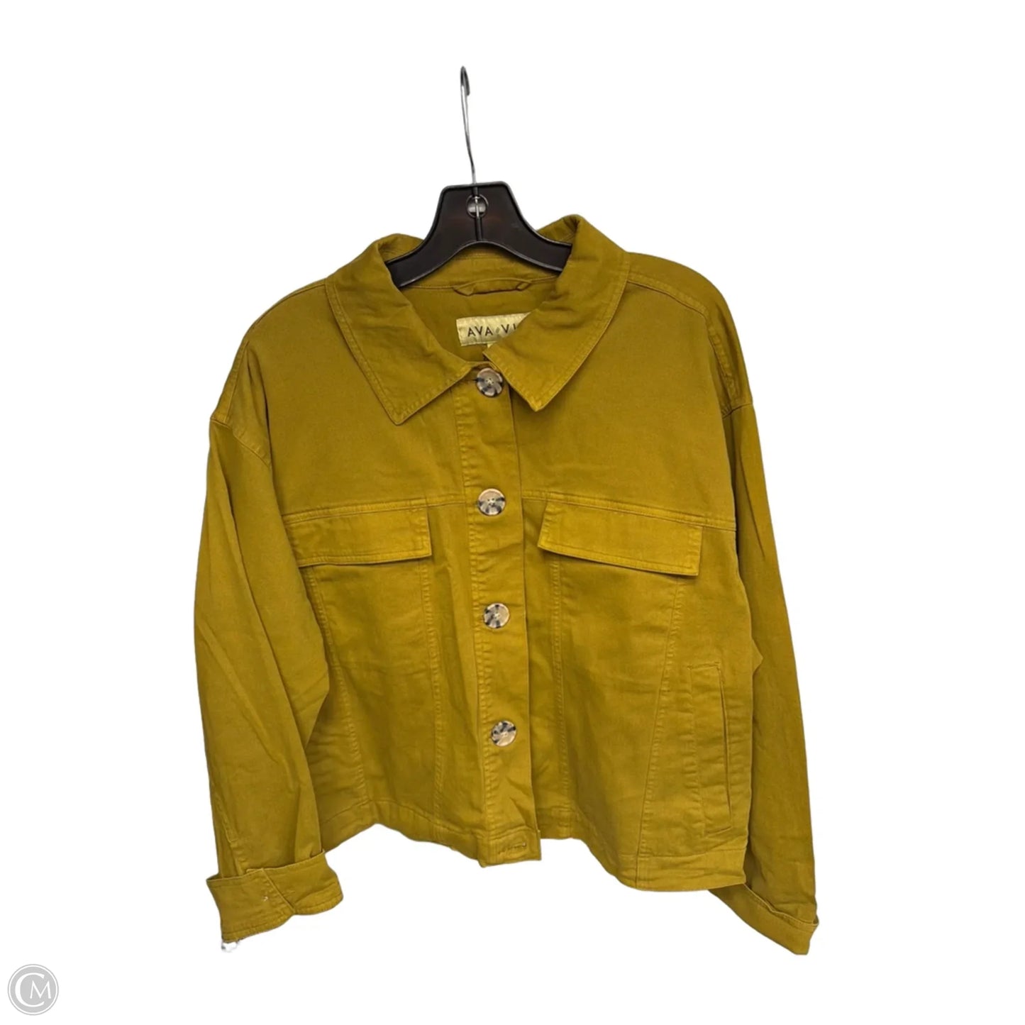 Jacket Other By Ava & Viv In Green, Size: 1x
