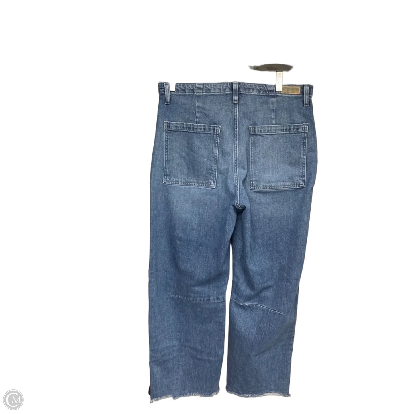 Jeans Wide Leg By Le Jean In Blue Denim, Size: 8