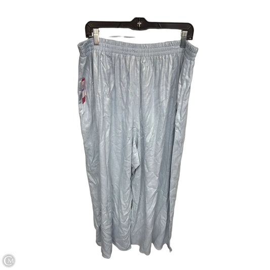 Pants Wide Leg By Vince Camuto In Blue, Size: Xl